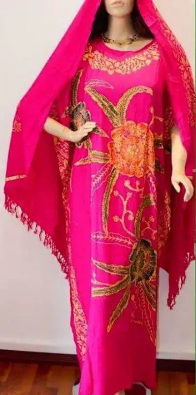 Picture of Radhe Designer Purple Georgette Kaftan Dress for Women - F9822