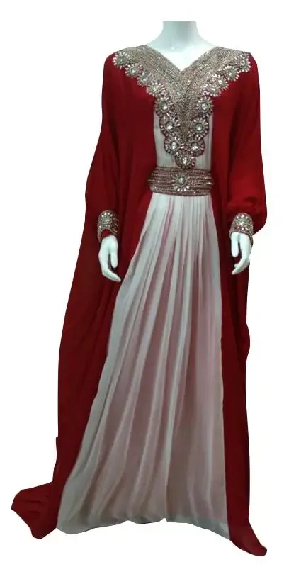 Picture of Radhe Designer Multicolor Georgette Kaftan Dress for Women - F9827