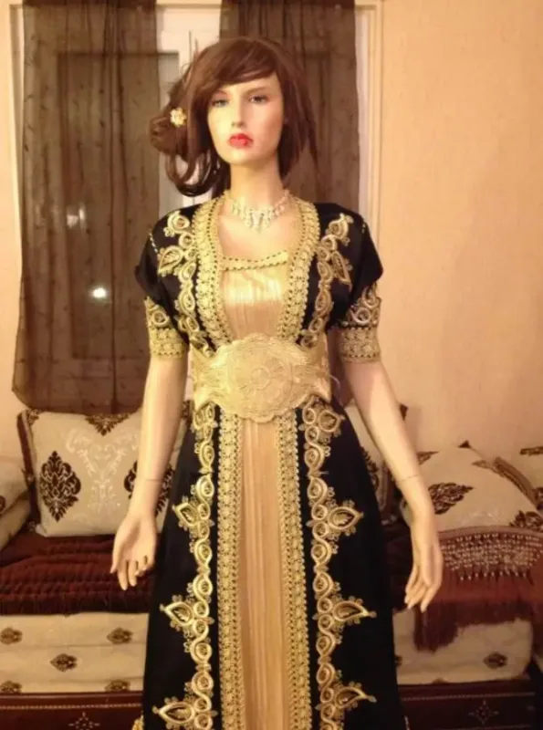 Picture of Radhe Designer Multicolor Georgette Kaftan Dress for Women - F9850