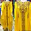 Picture of Party Wear Multicolor Georgette Wedding Caftan for Women