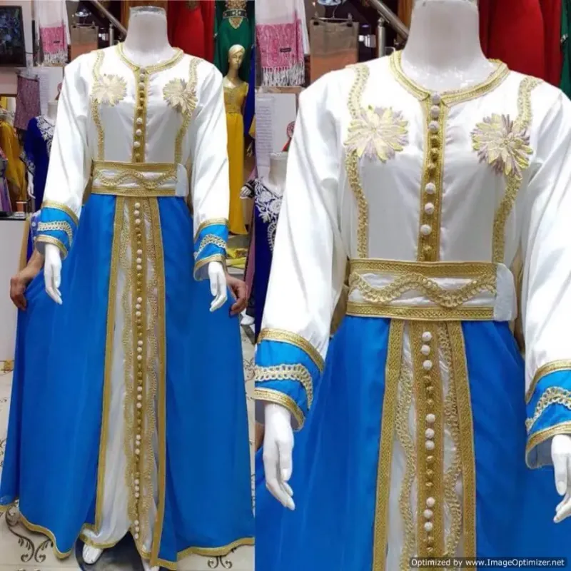 Picture of Radhe Designer Multicolor Georgette Kaftan Dress for Women - F3017