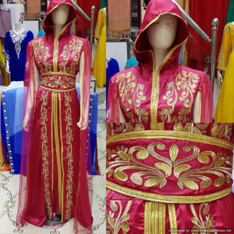 Picture of Radhe Designer Multicolor Georgette Kaftan Dress for Women - F3030