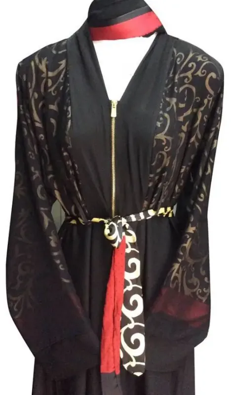 Picture of Radhe Designer Multicolor Georgette Kaftan Dress for Women - F9867