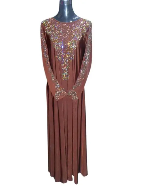 Picture of Radhe Designer Multicolor Georgette Kaftan Dress for Women - F9875