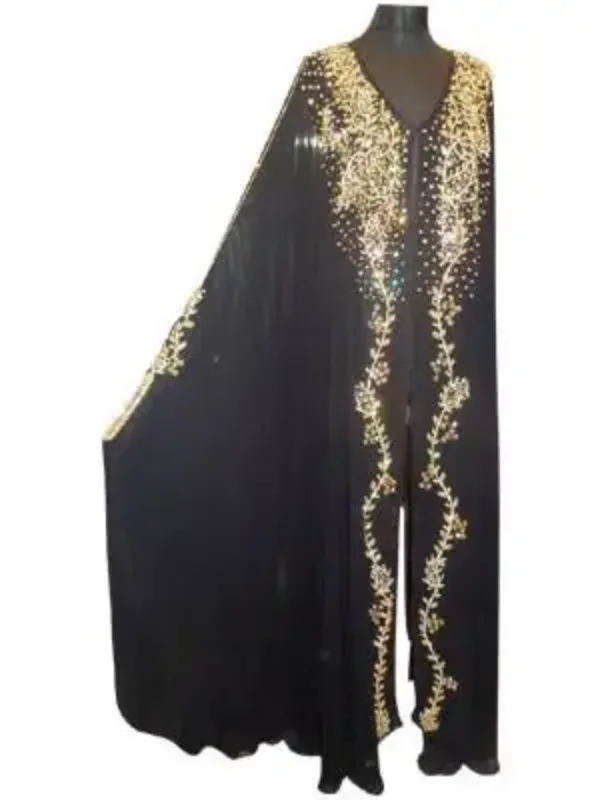 Picture of Radhe Designer Multicolor Georgette Kaftan Dress for Women - F9878