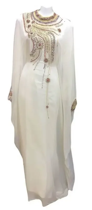 Picture of Radhe Designer Multicolor Georgette Kaftan Dress for Women - F9893