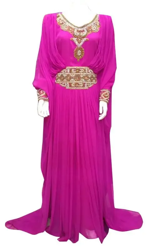 Picture of Radhe Designer Multicolor Georgette Kaftan Dress for Women - F9816