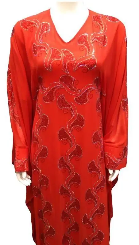 Picture of Radhe Designer Multicolor Georgette Kaftan Dress for Women - F9911