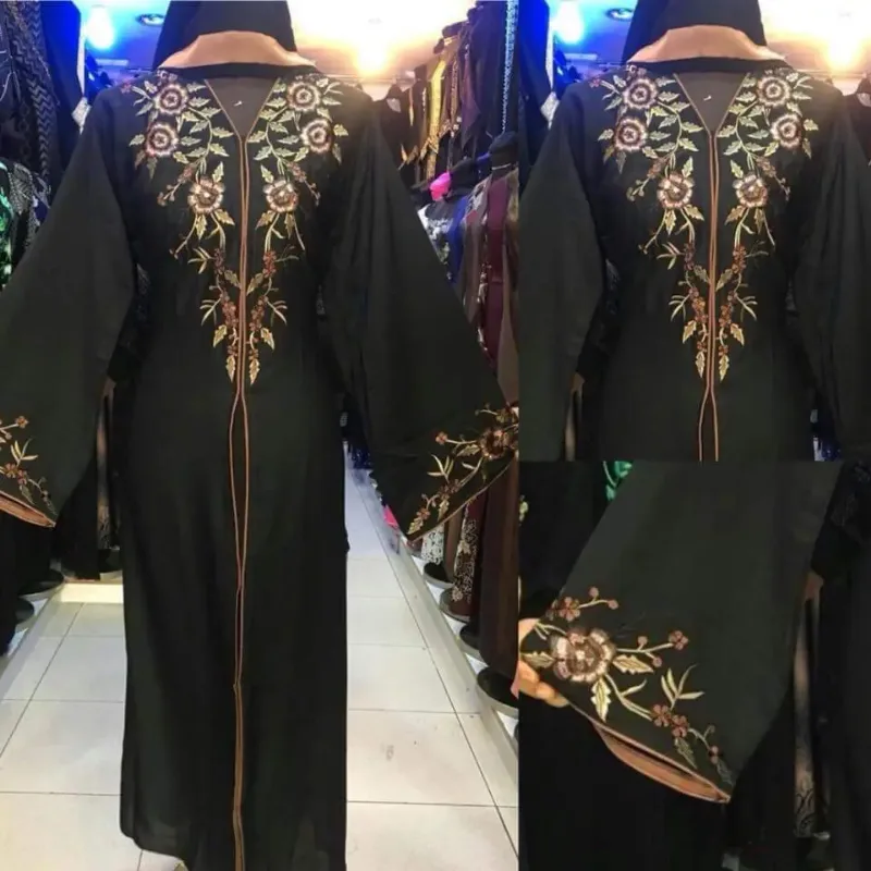 Picture of Radhe Designer Multicolor Georgette Kaftan Dress for Women - F2898