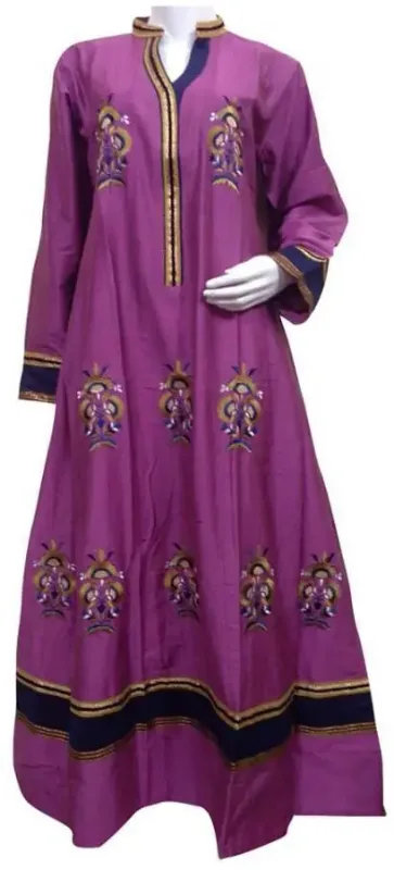 Picture of Radhe Designer White Georgette Kaftan Dress for Women - F9806