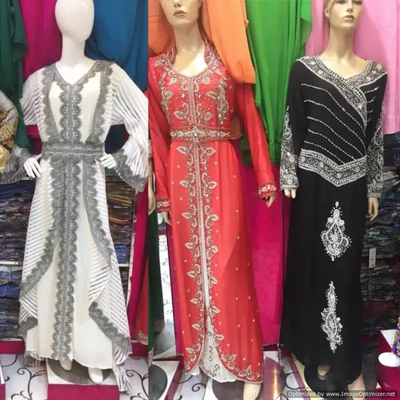 Picture of Radhe Designer Multicolor Georgette Kaftan Dress for Women - F2976