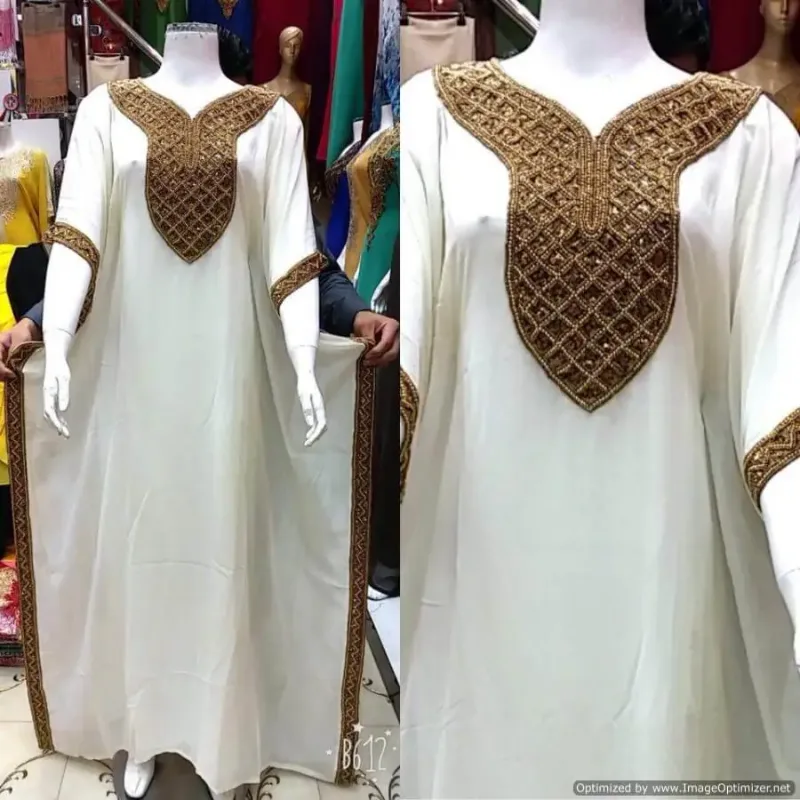 Picture of Radhe Designer Multicolor Georgette Kaftan Dress for Women - F2997