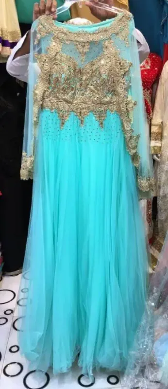 Picture of Radhe Designer Multicolor Georgette Kaftan Dress for Women - F9833