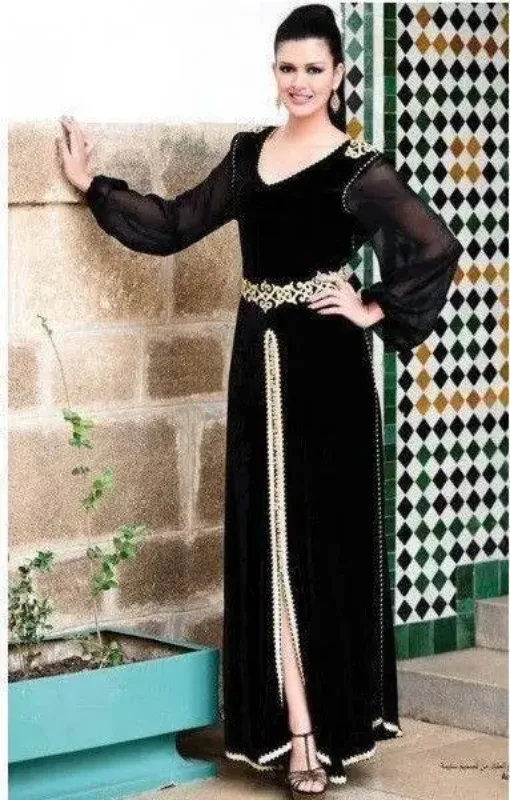 Picture of Radhe Designer Purple Georgette Kaftan Dress for Women - F9839