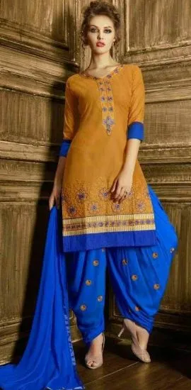 Picture of indian anarkali salwar suit moroccan style outfit outfi