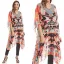 Picture of Multicolor Georgette Wedding Caftan for Women - Modest Cut