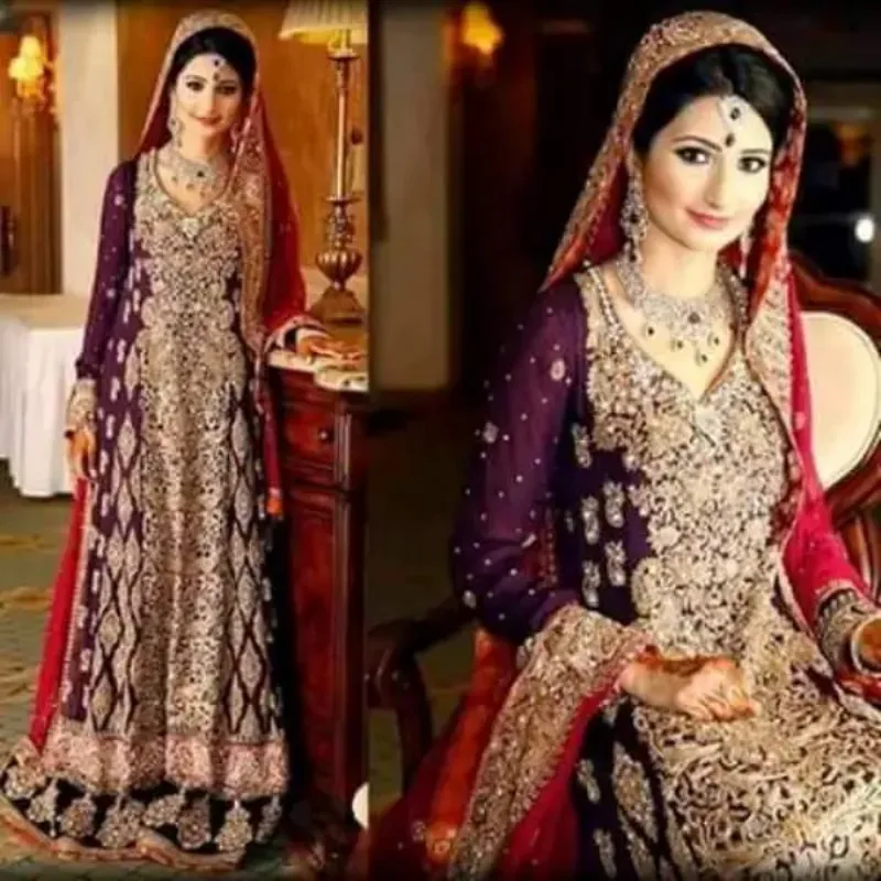 Picture of Artistic Multicolor Georgette Farasha Kaftan for Women