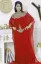 Picture of Festive White Georgette Farasha Kaftan for Women