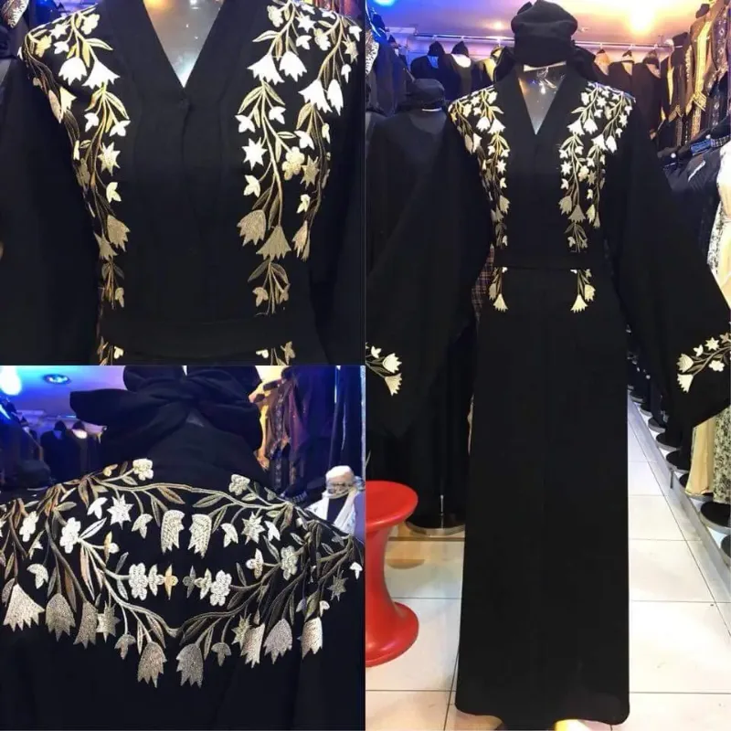 Picture of Radhe Designer White Georgette Kaftan Dress for Women - F2138