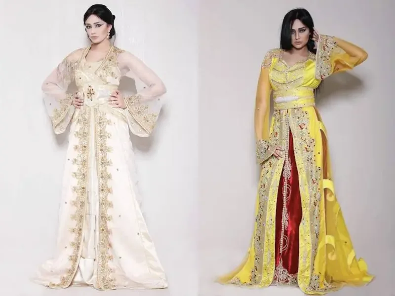 Picture of Radhe Designer Multicolor Georgette Kaftan Dress for Women - F10553