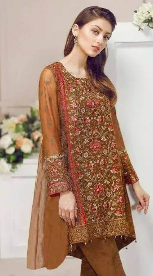 Picture of dress designer shalwar suit indian pakistani ethnic ana