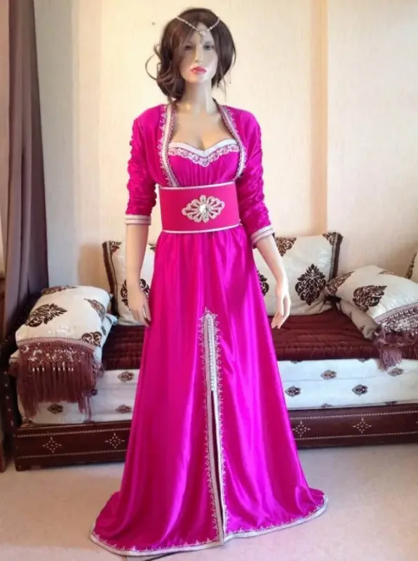Picture of Radhe Designer Multicolor Georgette Kaftan Dress for Women - F10502