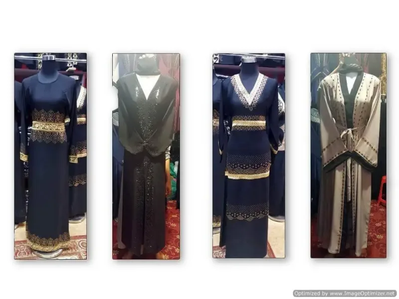 Picture of Radhe Designer Multicolor Georgette Kaftan Dress for Women - F5843