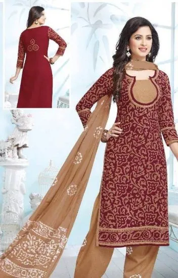 Picture of dress material punjabi suit modest maxi gown year india