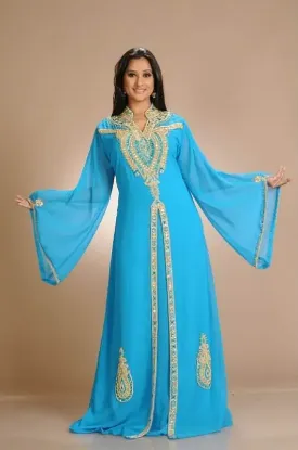 Picture of beautiful dubai maxi caftan dress for australian women 