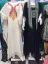 Picture of Minimal Multicolor Georgette Algerian Kaftan for Women
