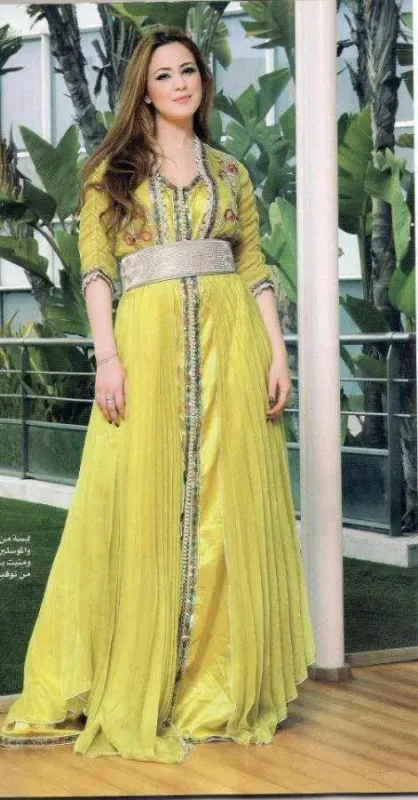 Picture of Radhe Designer Multicolor Georgette Kaftan Dress for Women - F10086