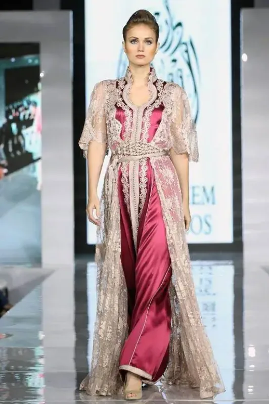 Picture of Radhe Designer Multicolor Georgette Kaftan Dress for Women - F10026