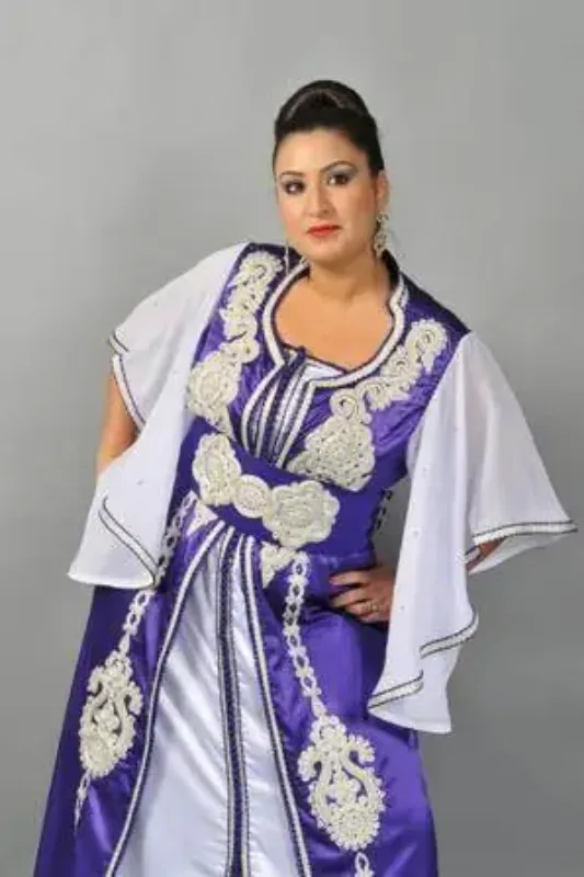 Picture of Radhe Designer Pink Cotton Kaftan Dress for Women - F10492