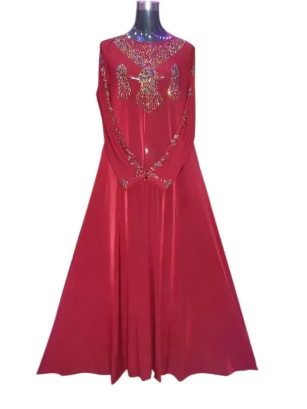 Picture of Timeless Multicolor Georgette Dubai Arabic Kaftan for Women