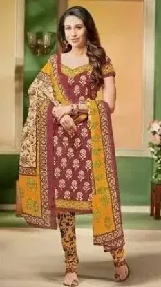 Picture of designer partywear readymade stitched indian gown churi