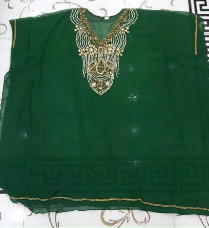 Picture of Radhe Designer Multicolor Georgette Kaftan Dress for Women - F3333