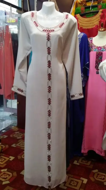 Picture of Radhe Designer Multicolor Georgette Kaftan Dress for Women - F3353