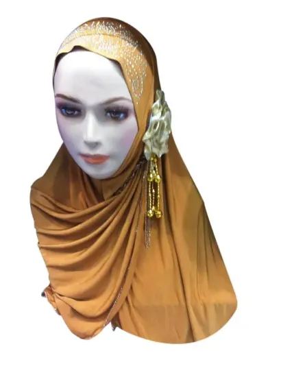 Picture of Bilqis Khimar Instant Hijab One Piece Slip On Scarf Lon