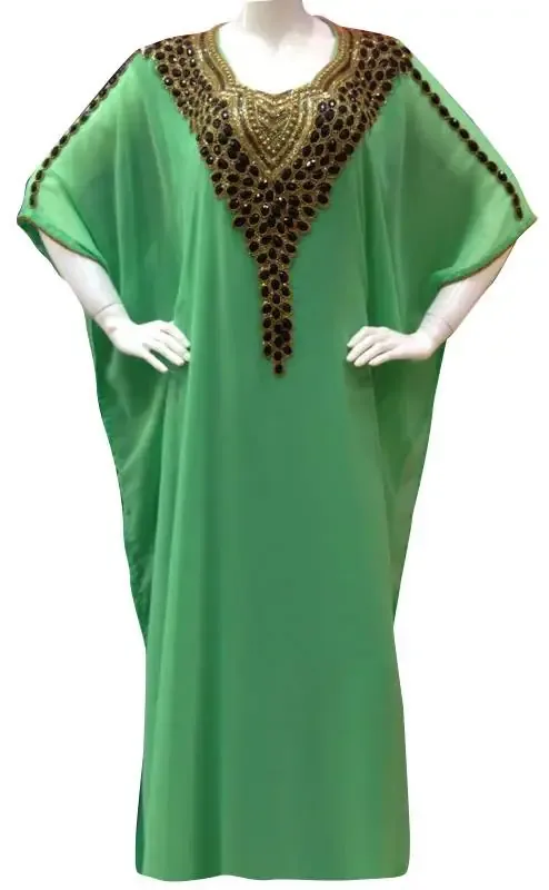 Picture of Radhe Designer Blue Georgette Kaftan Dress for Women - F9557
