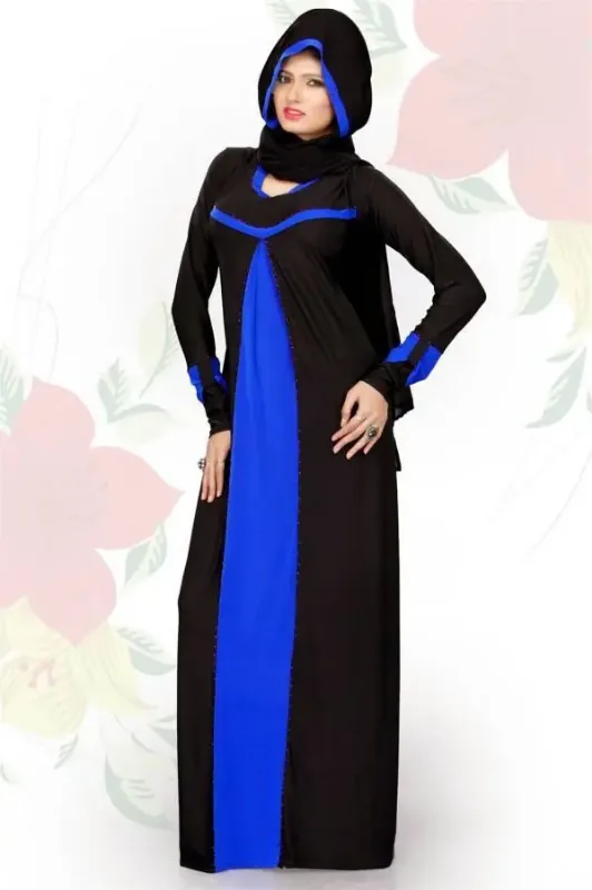 Picture of Radhe Designer Multicolor Georgette Kaftan Dress for Women - F9930