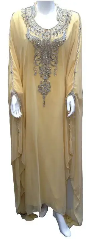 Picture of Radhe Designer Pink Cotton Kaftan Dress for Women - F9938