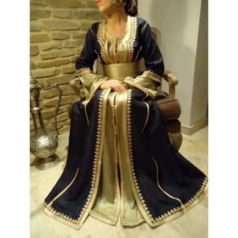 Picture of Black Georgette Jilbab Dress with Bridal Party Wear for Women Classic Style