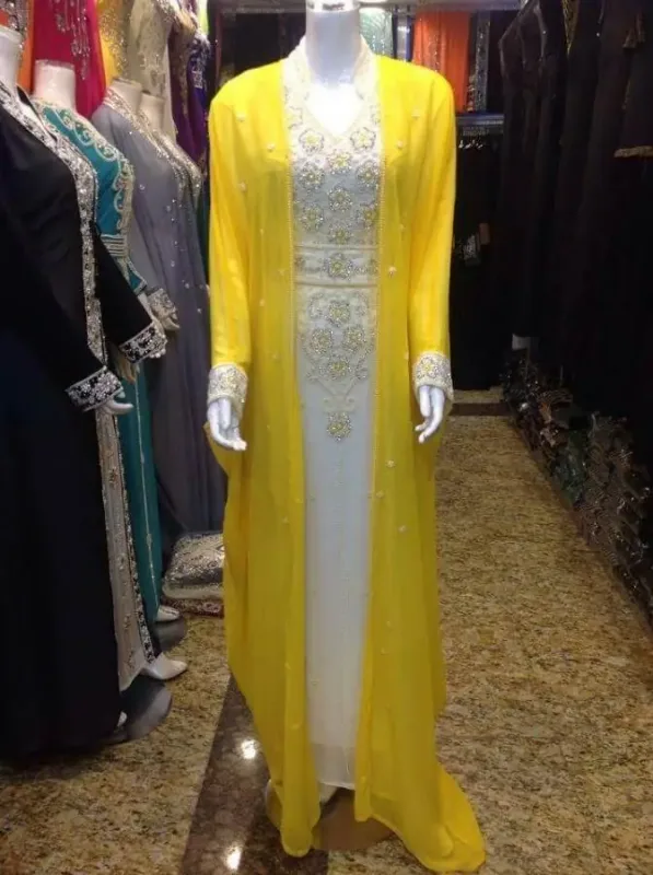 Picture of Radhe Designer Multicolor Georgette Kaftan Dress for Women - F9943