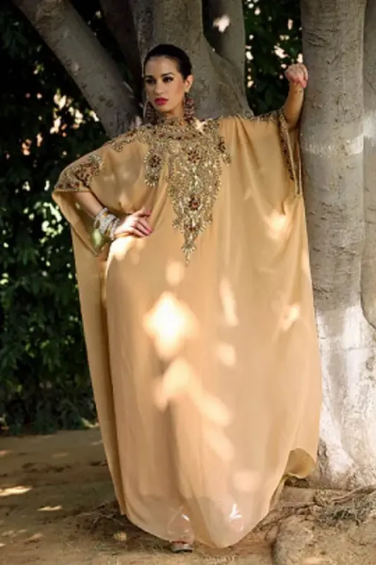 Picture of Black Georgette Jilbab Dress with Bridal Party Wear for Women Modern Style