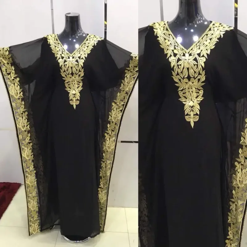 Picture of Radhe Designer Yellow Georgette Kaftan Dress for Women - F3123