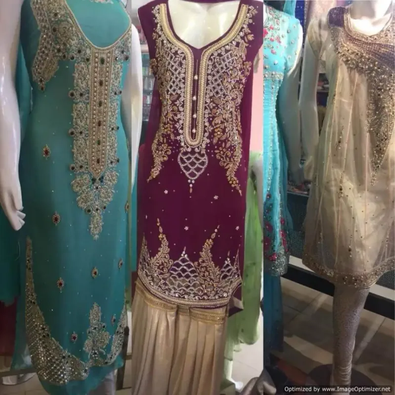 Picture of Radhe Designer Multicolor Georgette Kaftan Dress for Women - F3137