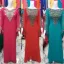 Picture of Multicolor Georgette Jilbab Dress with Bridal Wedding for Women Chic Style