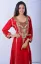 Picture of Multicolor Georgette Jilbab Dress with Bridal Wedding for Women Refined Look