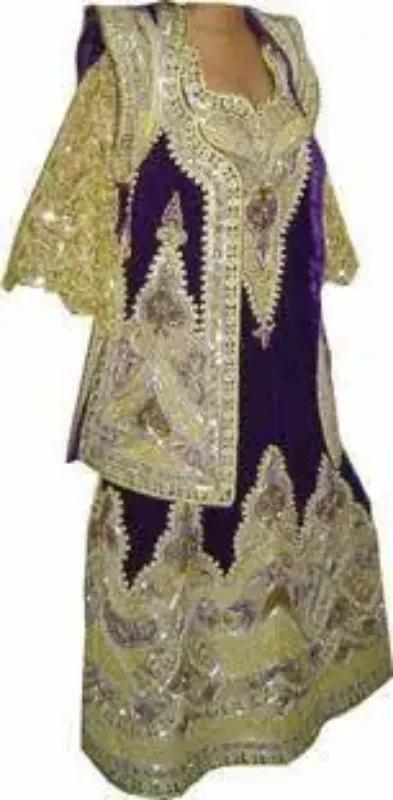 Picture of Radhe Designer Multicolor Georgette Kaftan Dress for Women - F8960