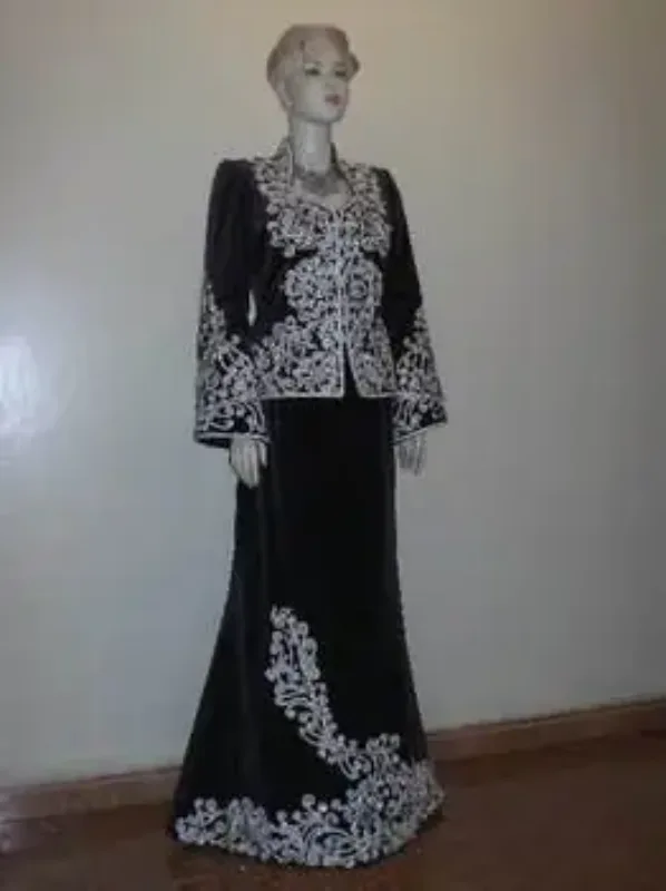 Picture of Radhe Designer Multicolor Georgette Kaftan Dress for Women - F8961